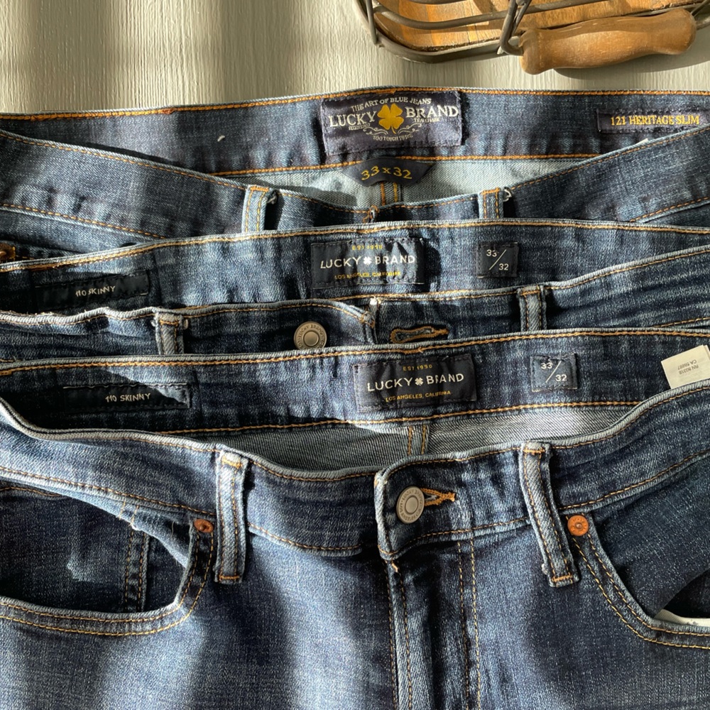 Men’s Lucky Jeans - 3 pairs